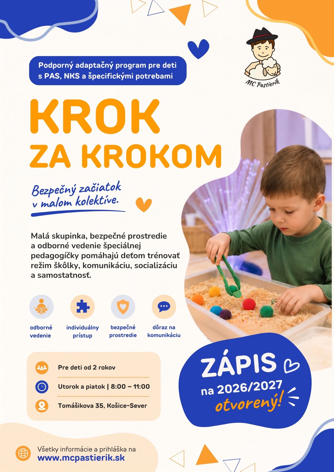 Krok za krokom – adaptačný program v Pastierikovi