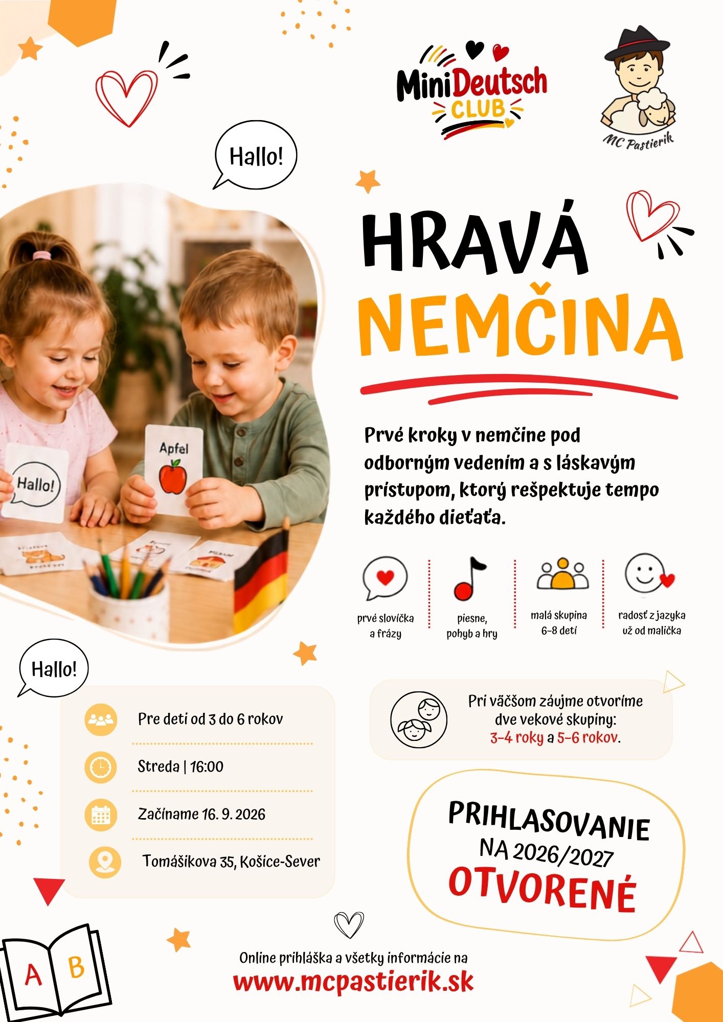Hravá nemčina – MiniDeutsch Club