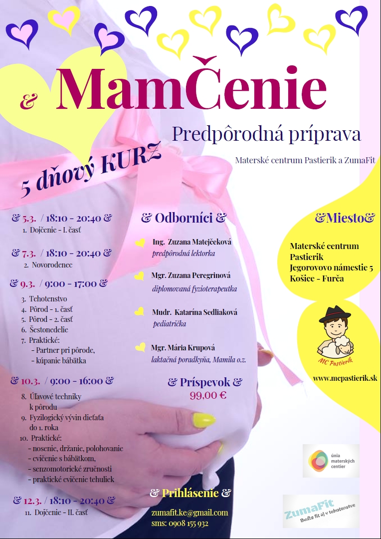 Predpôrodná príprava - Mamčenie