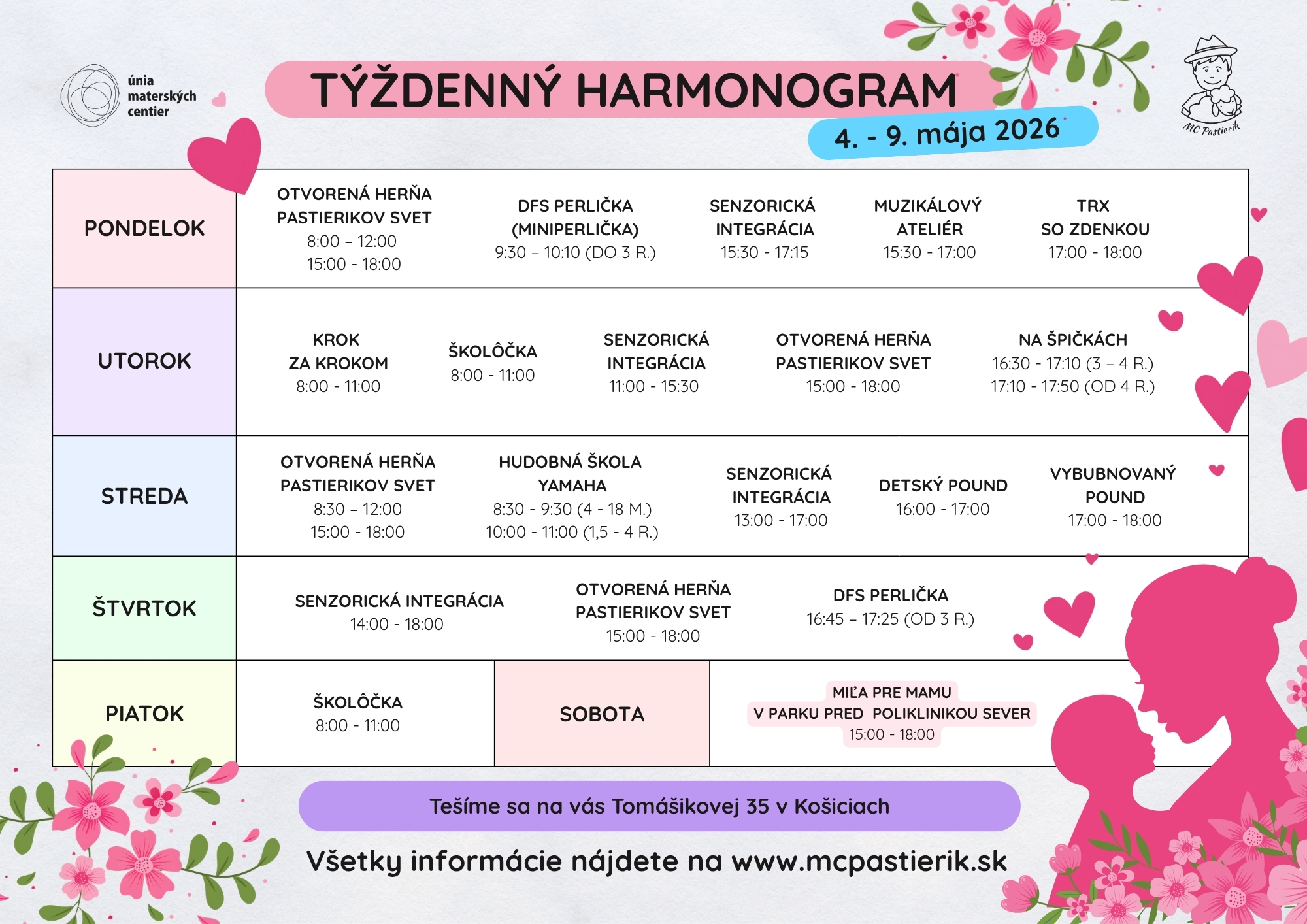 Harmonogram 2026 11