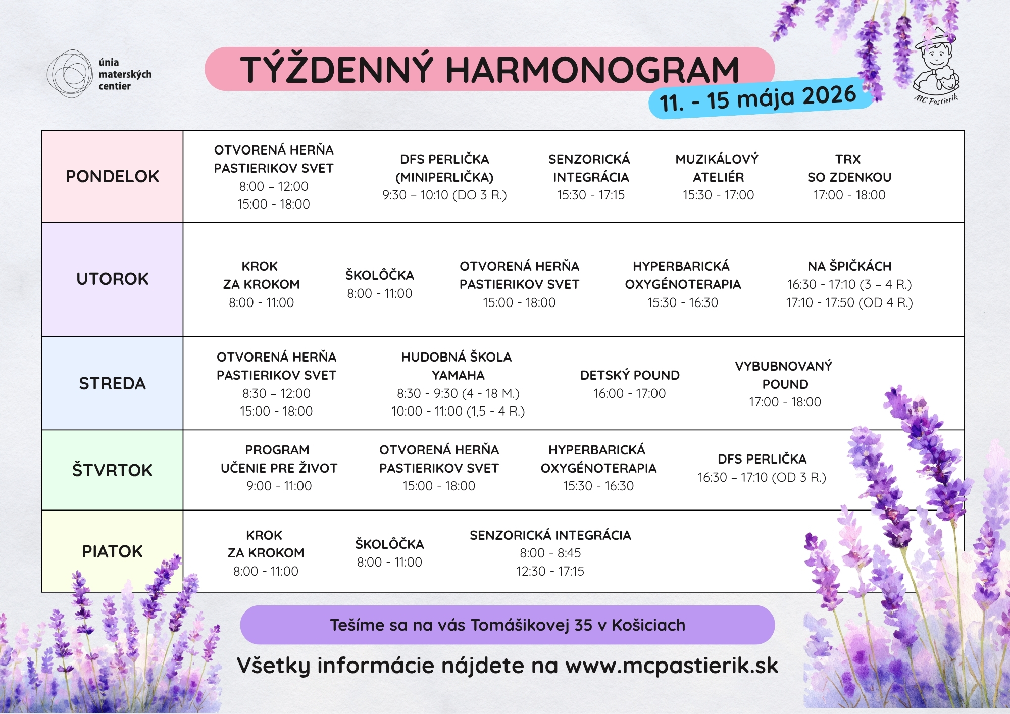Harmonogram 2026 12
